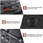 DIGITNOW! Platine Vinyle Retro Convertisseur Port USB 33/45/78 RPM avec Haut-parleurs intégrés, Tourne-Disque Vinyle à MP3 Codag