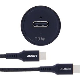 AUTO-T 540225 Chargeur de Téléphone pour Voiture