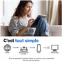 Linksys Système Wi-Fi 5 Mesh Triple Bande Velop Whw0303 Ac2200 (Routeur Wlan, Répéteur Amplificateur de Signal Jusqu&Apos;à 525 
