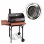 Itian Thermomètre en Acier Inoxydable pour Barbecue, Thermometer de Barbecue BBQ Grill avec Sonde