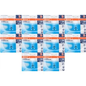 Osram Lot de 10 ampoules halogènes 66748 48 W 230 V G9 HALOPIN