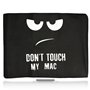 kwmobile Housse écran Ordinateur Compatible avec Apple iMac 27" / iMac Pro 27" - Protection d'écran PC - Blanc-Noir