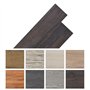 VidaXL Lot de 36 planches de sol laminées en PVC autocollantes 5,02 m², différents choix