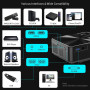 Videoprojecteur Portable Mini Projecteur, YABER Y60 Vidéoprojecteur 1080P Full HD Supportée, 12000 Lumens Retroprojecteur avec Z