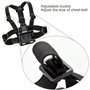 TELESIN Eyeon 3 en 1 Kit Harnais de Poitrine + Fixation Harnais Tete Bandeau + Fixation Poignet avec J Hook pour et Vis GoPro, X