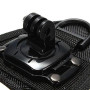 TELESIN Eyeon 3 en 1 Kit Harnais de Poitrine + Fixation Harnais Tete Bandeau + Fixation Poignet avec J Hook pour et Vis GoPro, X