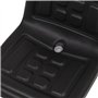 vidaXL Siège de Tracteur Universel Siège de Remplacement Rails Coulissants Avec un Trou de Vidange Réglable Horizontalement sur 