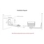 XGIMI X-Wall Support de Mural pour vidéoprojecteur - pour Montage Mural,Angle réglable pour projecteur-Adaptation Multi-modèle p