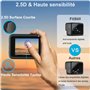 FiTSTILL [9 Pièces Protecteur d'écran pour Go Pro Hero 12/11/ 10/9 Black, Protecteur d'écran en verre + Protecteur d'objectif en