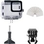 FitStill 60M/196FT Boîtier étanche pour Go Pro Hero 12/Hero 11/Hero 10/Hero 9 Black, Boîtier de plongée sous-Marine pour avec Ac