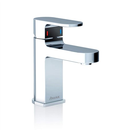 Mitigeur de Lavabo | Mitigeur monocommande | Mitigeur sans bonde | Hauteur 149 mm | Chromé | RAVAK
