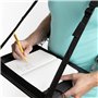 TopOffice Harnais pour ordinateur portable, support pour ordinateur portable, support mains libres pour ordinateur portable (13"