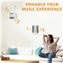 Dinghosen Support de plafond / support mural compatible avec haut-parleur Sonos One, One SL, Play 1 - Support de montage inclina