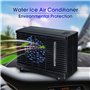 YueWan Climatiseur de voiture, mini climatiseur portable universel, 24 V, climatiseur de refroidissement à eau, ventilateur de r