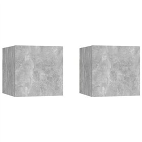 vidaXL Tables de Chevet 2 pcs