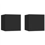 vidaXL Tables de Chevet 2 pcs