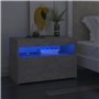 Armoire de Nuit avec Rangement