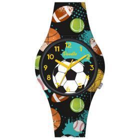 Doodle Watch Montre à quartz pour enfant avec bracelet en silicone DO32013
