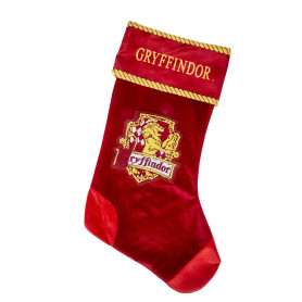 Merchoid Harry Potter Gryffondor Chaussette de Noël Grande maison de Poudlard Décoration de Noël Pochette cadeau