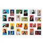 vidaXL Collage de Cadres Photo pour Photo de 24x(13x18 cm) Cadre d'Image Décoration de Table Salon Salle de Séjour Chambre Intér