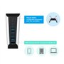 Mcbazel PS5 Console Hub USB2.0 5 Ports, multiport Haute Vitesse Transfert de données Hub d'extension USB C à Charge Rapide pour 