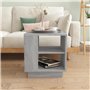 Couchtisch Grau Sonoma 40x40x43 cm Holzwerkstoff