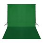 vidaXL Kit de Studio Photo avec Éclairage et Toile de Fond Lumière de Photographie Système de Fond Kit de Support de Fond Sac de