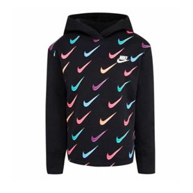NIKE Sweat pour Enfant NSW Fleece K Noir Maillot de survêtement