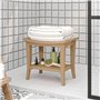 Table Basse avec Étagère