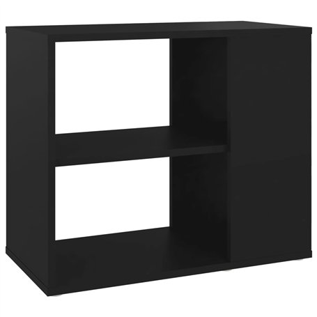 VidaXL Armoire latérale Noir 60x30x50 cm Aggloméré