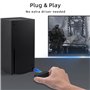 Mcbazel Hub USB 2.0 à 4 ports pour Xbox Series X/S, adaptateur d'extension portable haute vitesse compatible avec console Xbox S
