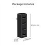Mcbazel Hub USB 2.0 à 4 ports pour Xbox Series X/S, adaptateur d'extension portable haute vitesse compatible avec console Xbox S