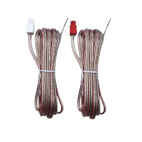 Câbles d'enceintes 2x 3m Meter Speaker Cable Sound Wire Cord Red Gray For Sony Home Audio Theater System