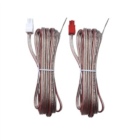 Câbles d'enceintes 2x 3m Meter Speaker Cable Sound Wire Cord Red Gray For Sony Home Audio Theater System