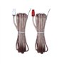 Câbles d'enceintes 2x 3m Meter Speaker Cable Sound Wire Cord Red Gray For Sony Home Audio Theater System
