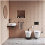 Porte-Papier Toilette | Montage Mural | Noir | TD 400.20 | RAVAK