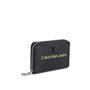 Calvin Klein Porte - monnaie en cuir PU à logo embossé Femme