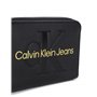 Calvin Klein Porte - monnaie en cuir PU à logo embossé Femme