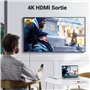 UGREEN Revodok 105 Hub USB C HDMI 4K PD 100W Charge Multi Data Ports 5Gbps 5 en 1 Adaptateur USB C vers HDMI Compatible avec iPh