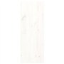 vidaXL Pensile Bianco 30x30x80 cm in Legno Massello di Pino