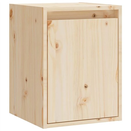 vidaXL Pensile 30x30x40 cm in Legno Massello di Pino