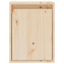 vidaXL Pensile 30x30x40 cm in Legno Massello di Pino