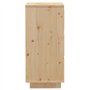 Credenze 2 pz 32x34x75 cm in Legno Massello di Pino