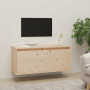Armoire murale 80x30x35 cm Bois de pin massif