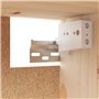 Armoire murale 80x30x35 cm Bois de pin massif