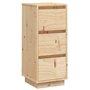 vidaXL Buffet Armoire de Rangement Organisateur de Maison Meuble de Rangement Armoire de Salon Intérieur 32x34x75 cm Bois Massif