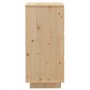vidaXL Buffet Armoire de Rangement Organisateur de Maison Meuble de Rangement Armoire de Salon Intérieur 32x34x75 cm Bois Massif