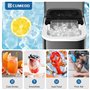 Machine a Glacons à Affichage LED de Comptoir 120W avec Capteu