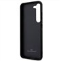 Coque pour BMW BMHCS23S22RDPK S23 S911 Noir Étui rigide en cuir texturé et rayé