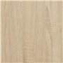 vidaXL Mensole a Muro 2 pz Rovere Sonoma 100x15x20 cm Truciolato